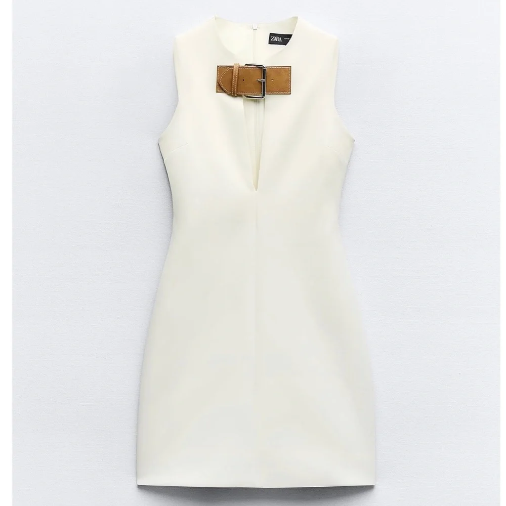 Zara FITTED STRAP DRESS